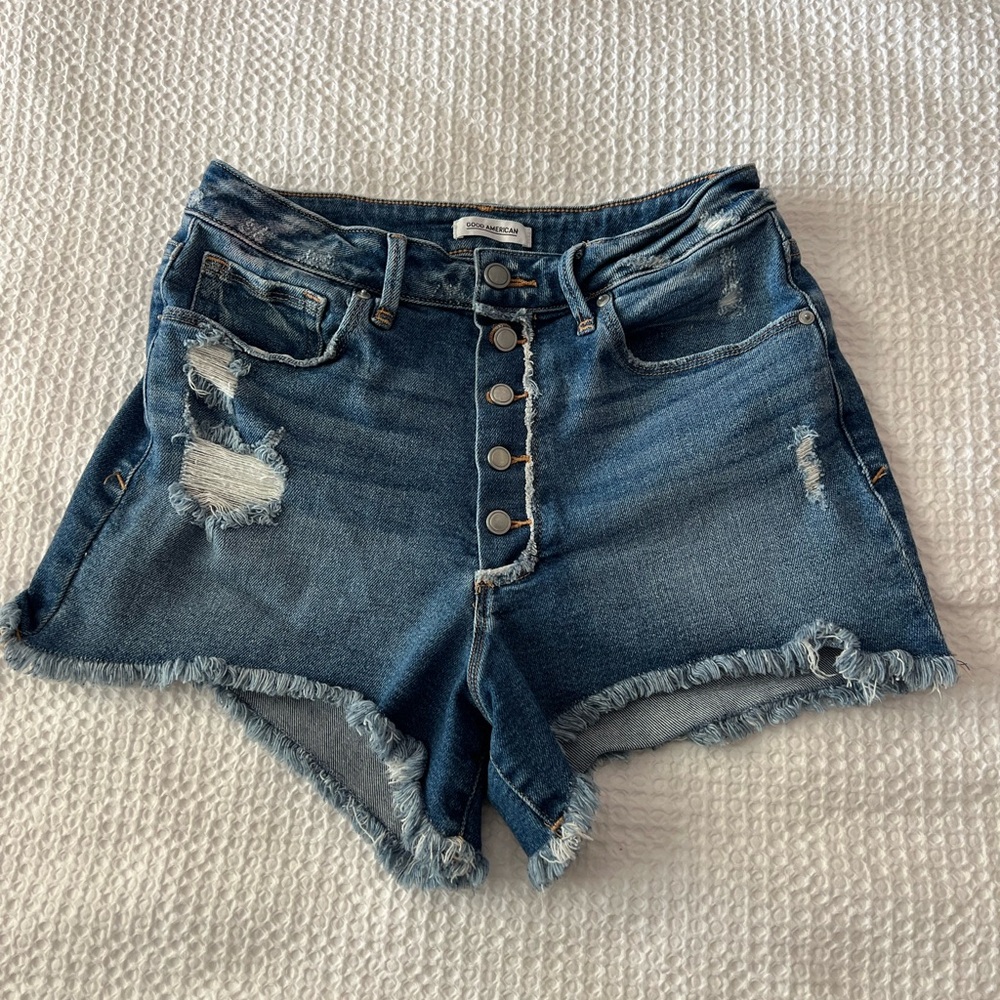 Good American Jean Shorts